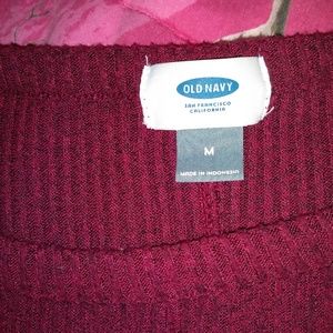 Only navy dark red wine color shirt